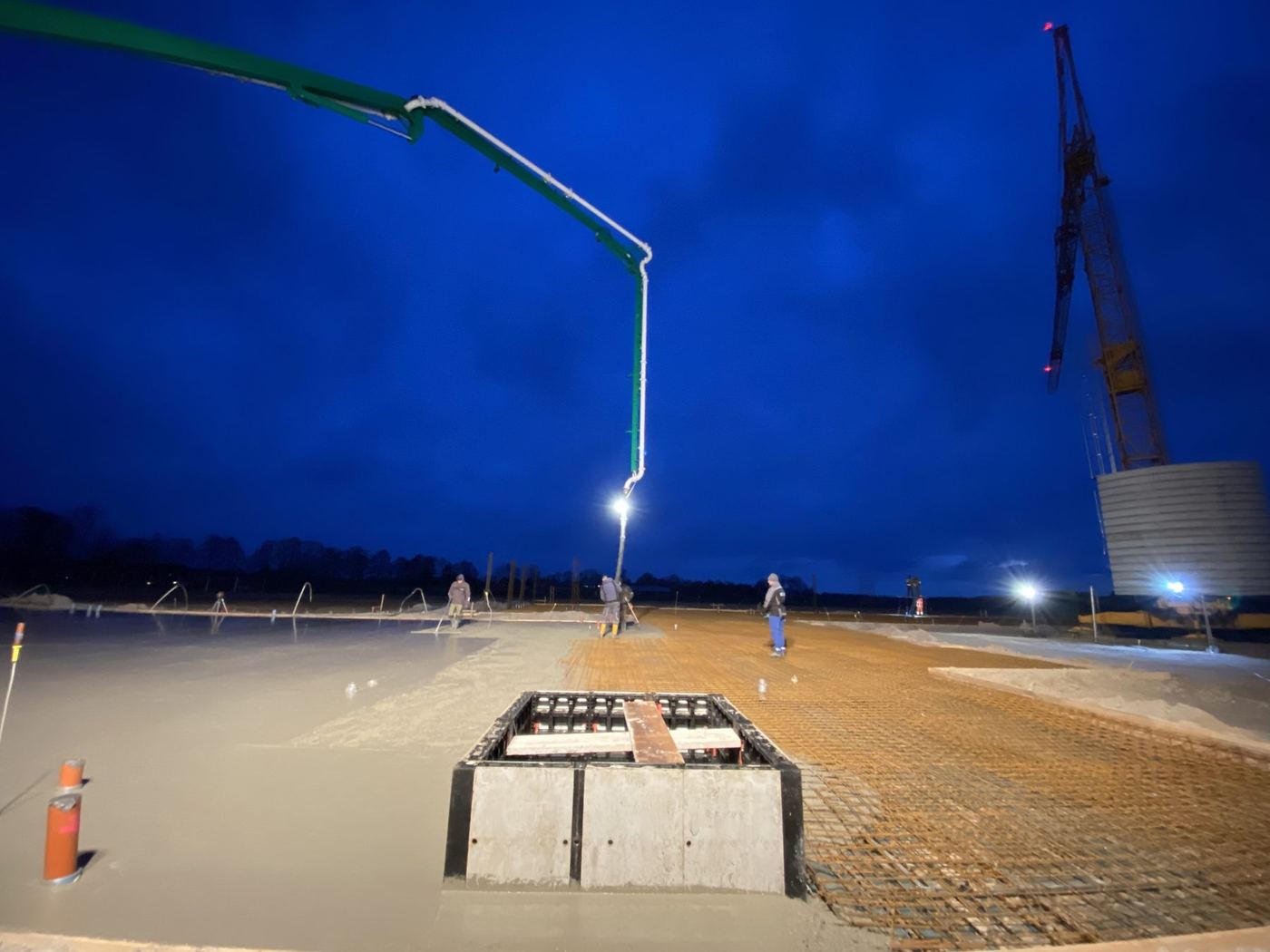 Weiter im Morgengrauen – Beton wartet nicht